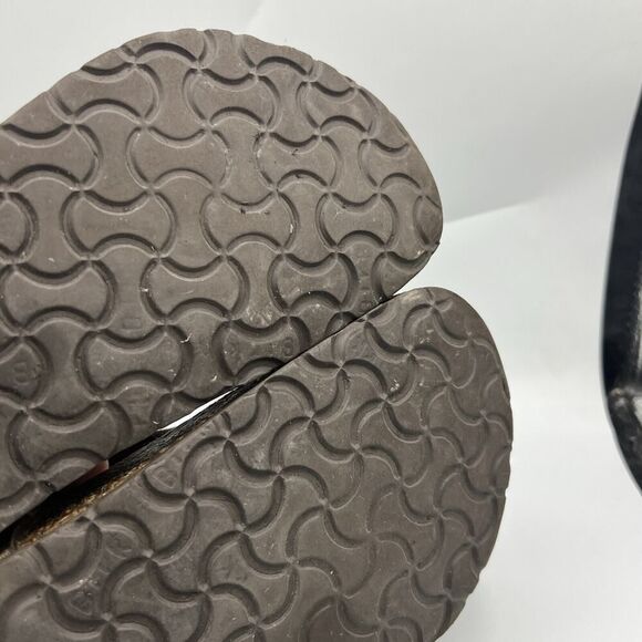 BIrkenstock Gizeh Birko Sandals Womens 8 Flor Flip Flop Brown Size 39 Germany - Picture 11 of 12